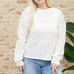 Keep Me Here Knit Sweater in Cream