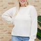 Keep Me Here Knit Sweater in Cream