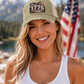 1776 Built For Freedom Distressed Ollie Cap