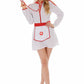 Cold Shoulder Nurse Costume