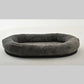 Large Dark Grey Human Dog Bed