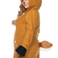 Plus Size Cozy Fawn Costume