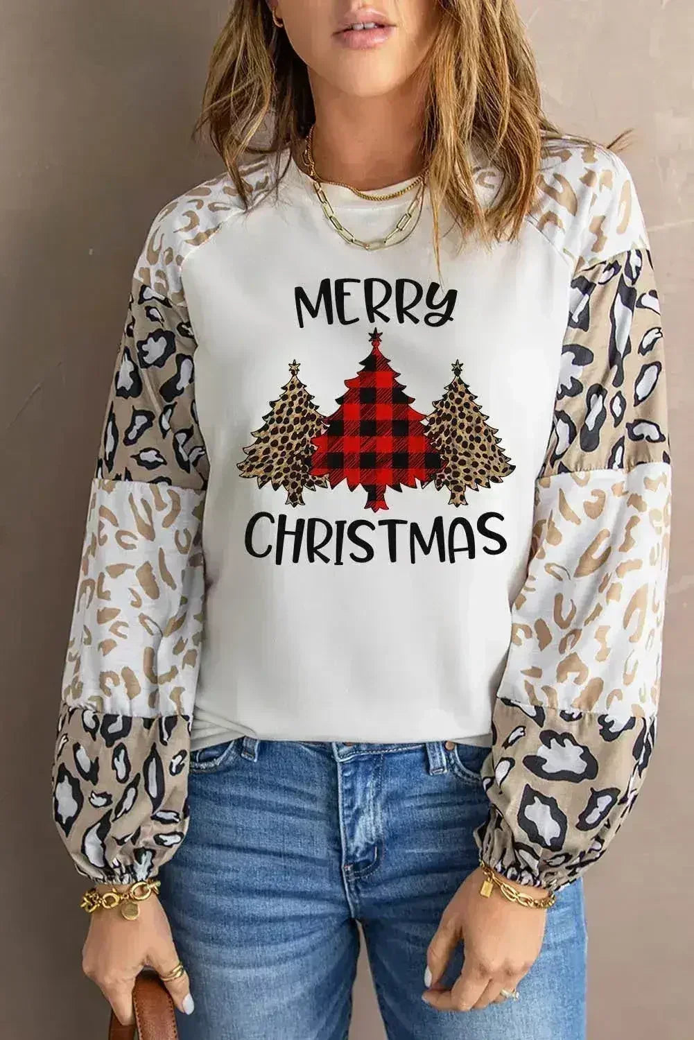 Merry Christmas Long Sleeve Top