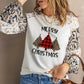 Merry Christmas Long Sleeve Top