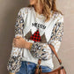Merry Christmas Long Sleeve Top