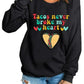 Letter Graphic Heart Sweatshirt