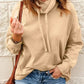Apricot Cozy Cowl Neck Pullover Sweatshirt | Stylish