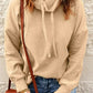 Apricot Cozy Cowl Neck Pullover Sweatshirt | Stylish