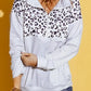Leopard Striped Sweatshirt