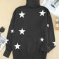 Turtleneck Star Print Sweater