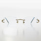 Oval Rimless Colored Lens Readers - Leona