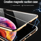 Glass Privacy Metal Phone Case iphone