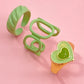 Vintage Embrace Hands Rings Set