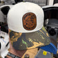 Lines and Dimes Camo Leather Patch Snapback