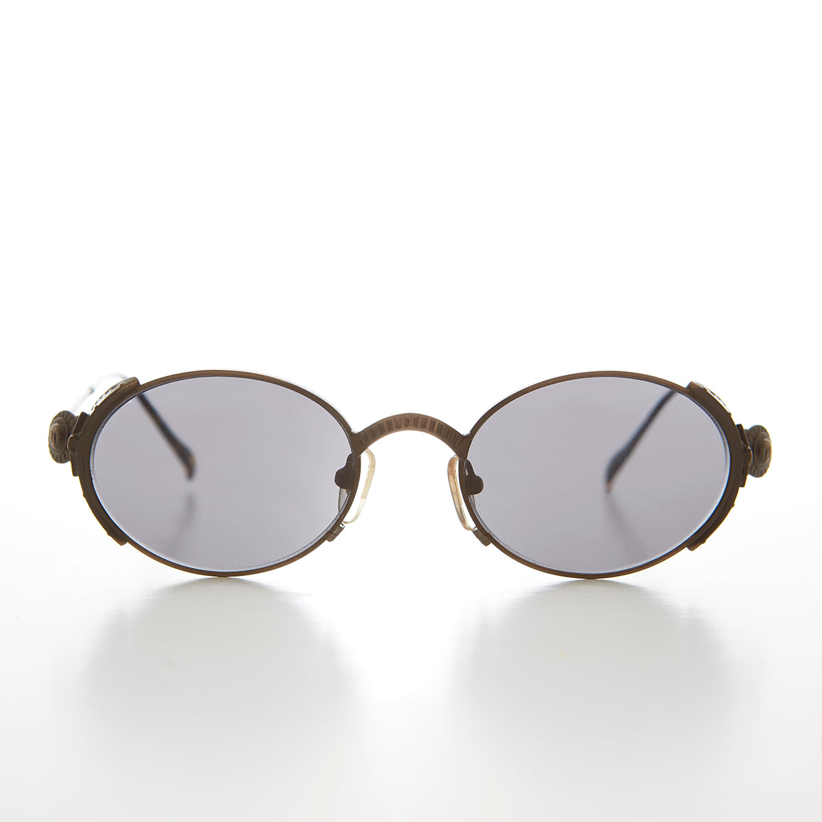 90s Intricate Metal Oval Sunglass - Medici