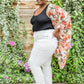 Mid-Rise Boyfriend Destroyed White Jeans
