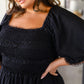 Midnight Waltz Midi Dress