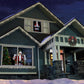 AtmosFX Night Before Christmas USB + HD Projector + 48" x 72" White Holographic Screen for Christmas Projection