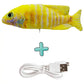 Cats USB Charger Interactive Toy Fish