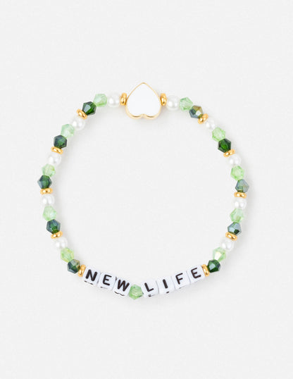 New Life Letter Bracelet