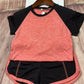 Kids Fitness T-shirt and Gym Shorts