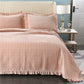 Chalet Velvet & Cotton Bedspread Set, 3-Piece
