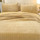 Chalet Velvet & Cotton Bedspread Set, 3-Piece