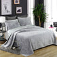 Chalet Velvet & Cotton Bedspread Set, 3-Piece