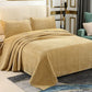 Chalet Velvet & Cotton Bedspread Set, 3-Piece