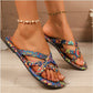 Women’s Boho Flat Printed Slippers