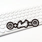 “Motorcycles Are the Cure” Sticker