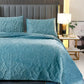 Chalet Velvet & Cotton Bedspread Set, 3-Piece