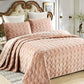 Chalet Velvet & Cotton Bedspread Set, 3-Piece