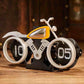 Vintage Motorcycle-Themed Flip Clock