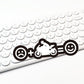 “Motorcycles Are the Cure” Sticker