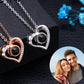 Heart Shaped Projection necklace