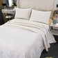 Chalet Velvet & Cotton Bedspread Set, 3-Piece