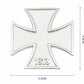 1813 Cross Metal Emblem