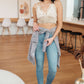 Live In Lace Bralette in Taupe **FINAL SALE**
