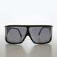 Flat Top Wrap Around Vintage Sport Shield - Perkins