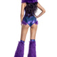 Sexy Purple Monster Costume