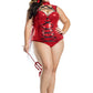 Plus Size Pentagram Devil Costume