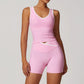 Cross High Top Sports Suit Female Fitness Yoga Wear