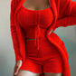 Plush Velvet Pajamas Set