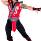 Men's Deadly Combat Ninja Costume