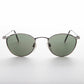 Round Metal Polo Schoolboy Classic Vintage Sunglass - Rory