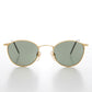 Round Metal Polo Schoolboy Classic Vintage Sunglass - Rory