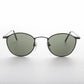 Round Metal Polo Schoolboy Classic Vintage Sunglass - Rory