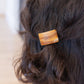 Rectangle Cuff Hair Tie Elastic in Amber **FINAL SALE**