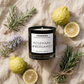 Rosemary & Bergamot Scented Soy Candle